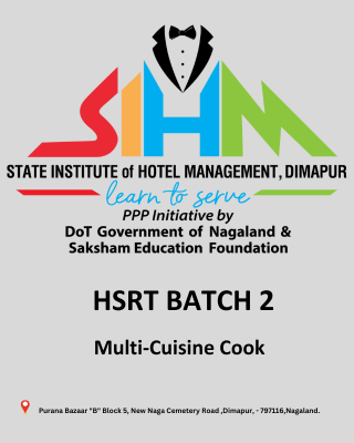 HSRT BATCH -2 Multi-Cuisine Cook