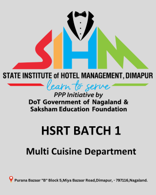 HSRT BATCH 1 Multi Cuisine Department